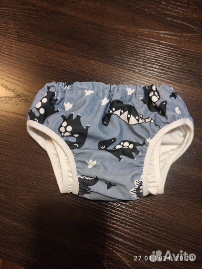 Многоразовые подгузники-трусики для плавания