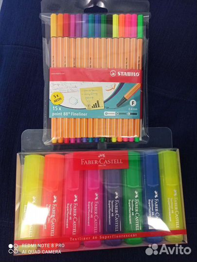 Маркеры акриловые корея, скетч маркеры, капилярные