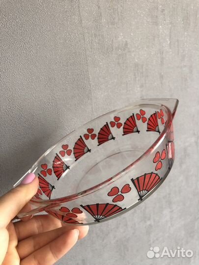 Стеклянная форма для запекания 2 шт