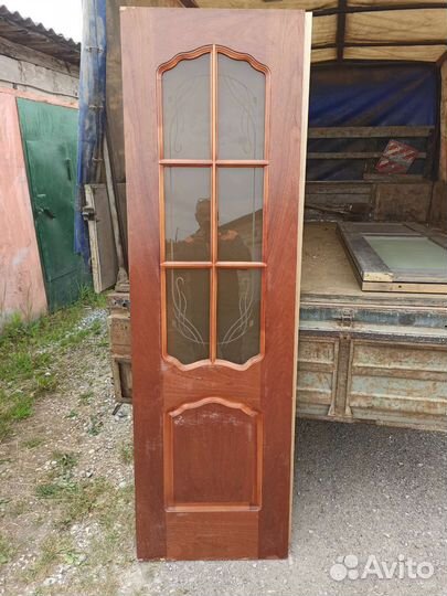 Дверь межкомнатная 60см. Б/у