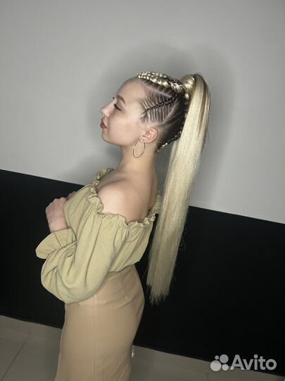 Афрокосички, прически, канекалон