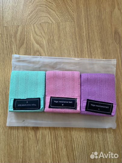 Тканевые фитнес резинки