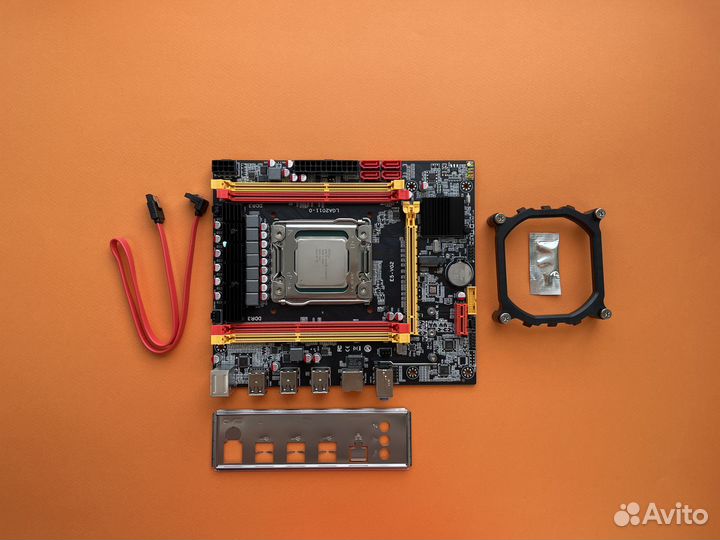 Комплект x79 2011 + intel Xeon E5 2643v2 + 32gb