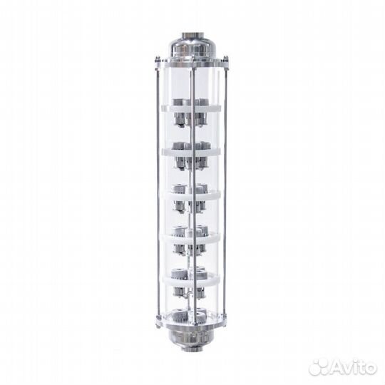 Колпачково-тарельчатая колонна алкаш, 6 тар нерж