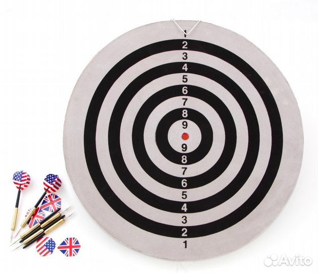 Дартс новый. 45,7 см. +6 дротиков