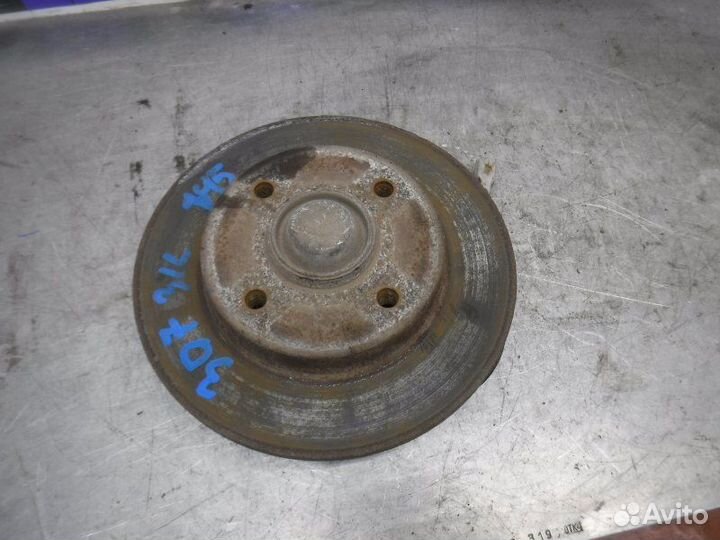 Тормозной диск задний левый Peugeot 307 TU5JP4