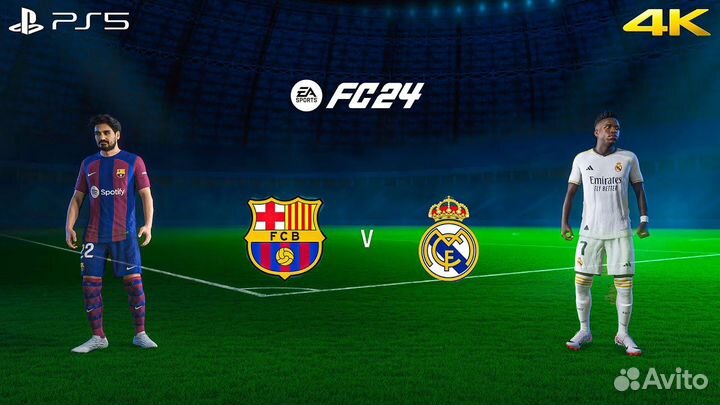 Диски новые Fifa 2024 для PS5