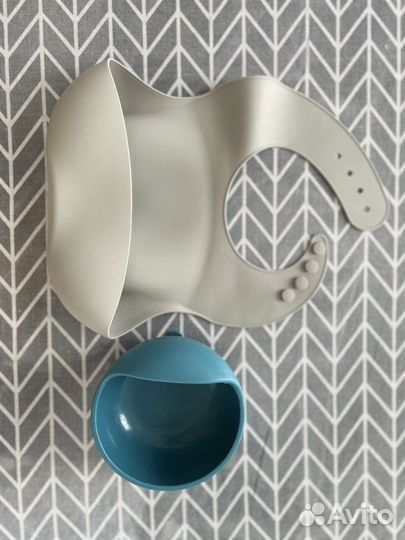 Силиконовая посуда для малышей