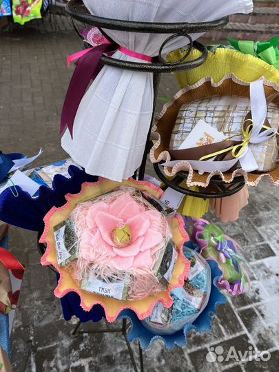 Букеты из элитного чая/кофе