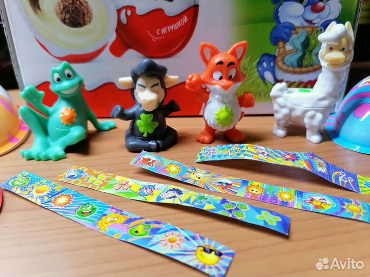 Игрушки из киндер. Джой пасха 2022