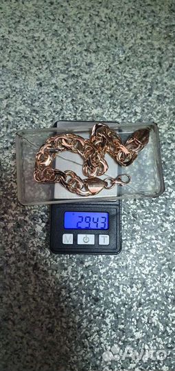 Золотой браслет 29.43гр