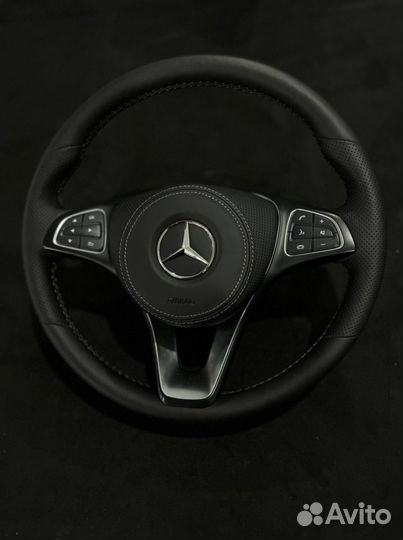 Руль на mercedes GLE перешитый