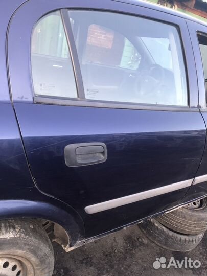 Дверь Задняя правая Опель Астра G хетчбэк