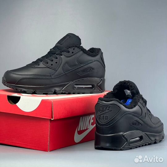 Стильные кроссовки Nike Air Max c мехом