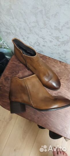 Ботильоны женские 39 размер натуральная кожа