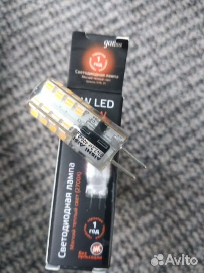 Светодиодная лампа Gauss LED GY6.35 AC150-265V 3W