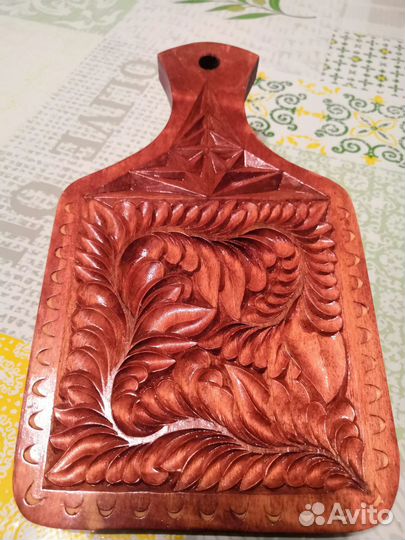 Доска резная декор