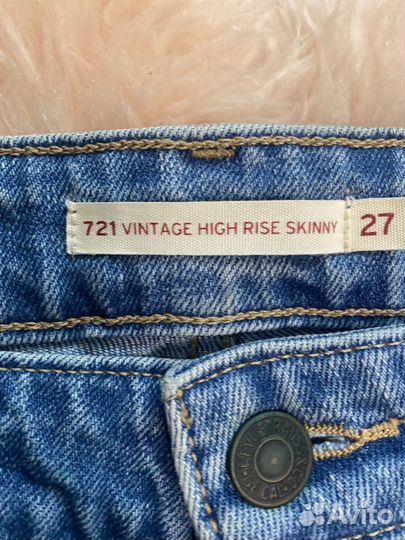 Джинсы levis skinny 27