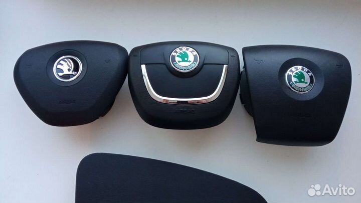 Подушка безопасности руль панель Фабия 2009-13