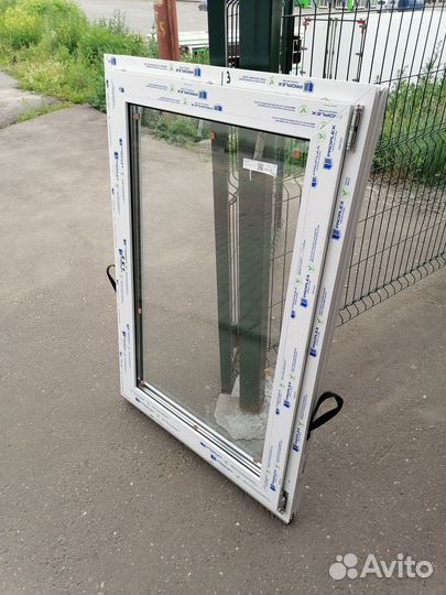 Окна 800х1200 мм пластиковые