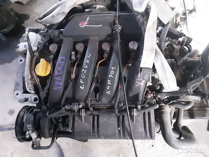 Двигатель K4M 791 K4M 701 АКПП навесное