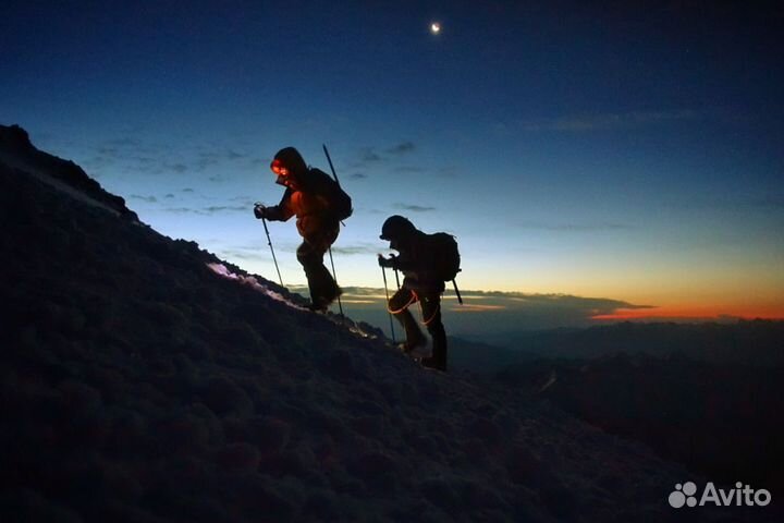 Траверс и крест Эльбруса с севера на юг, 11 дней
