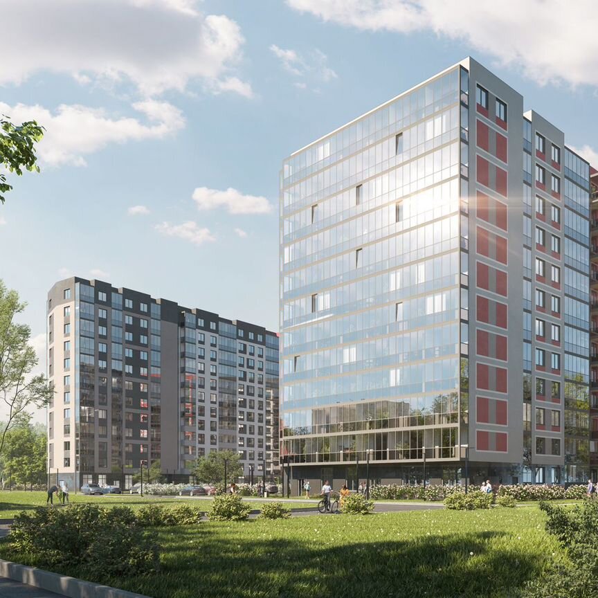 1-к. квартира, 35,8 м², 4/12 эт.