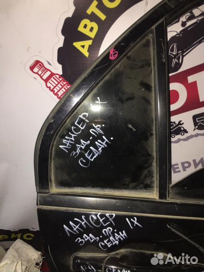 Форточка двери задней правой Mitsubishi Lancer IX