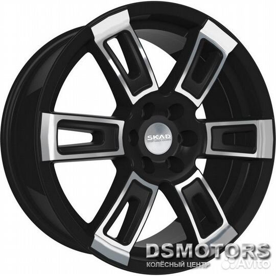 Диски Тор 8.0/18 6x139.7 ET25 d106.2 алмаз бархат