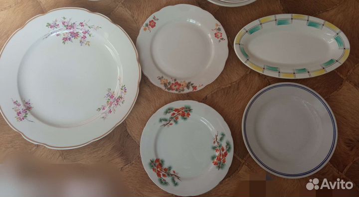 Тарелки разные СССР