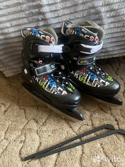 Коньки детские раздвижные