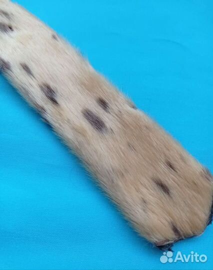 Винтажный галстук из нерпы