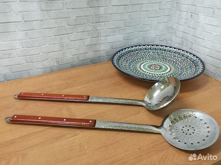 Шумовка большая 64см для казана 22-50л