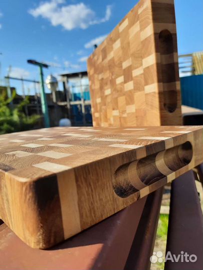 Доска разделочная дуб+ясень