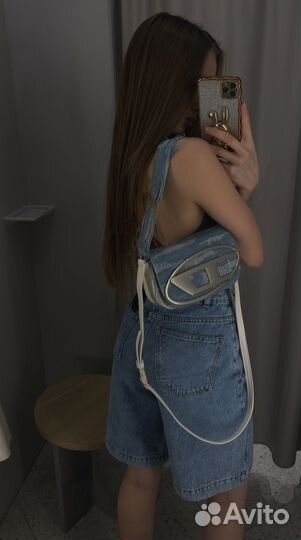 Сумка diesel джинсовая