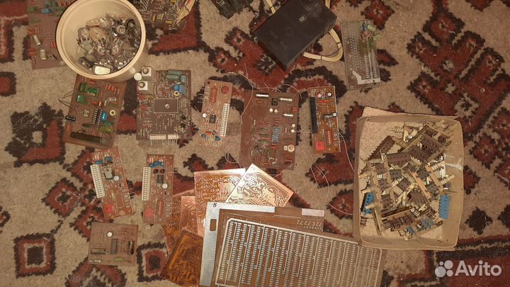 Радиодетали и платы СССР