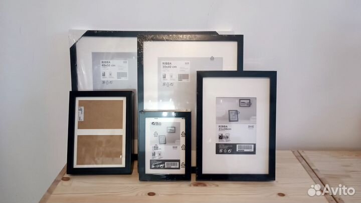 Рамки Икеа Ribba набор