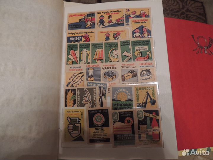Этикетки от спичек СССР и соцстран 2 кляссера