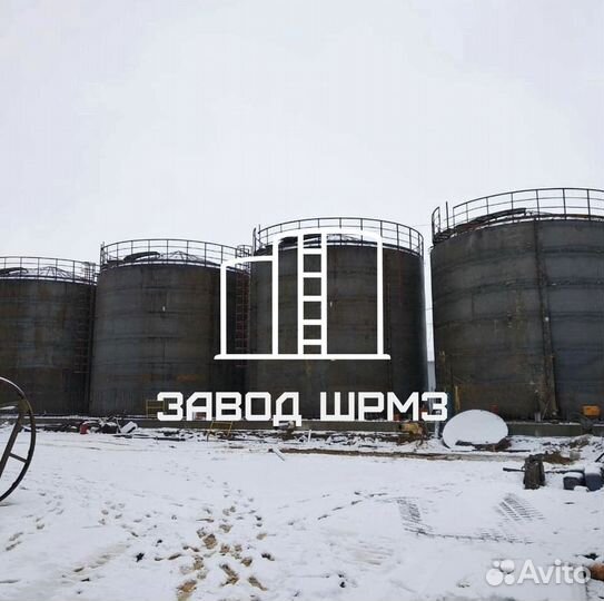 Резервуар вертикальный 500, 700, 1000, 2000 кубов