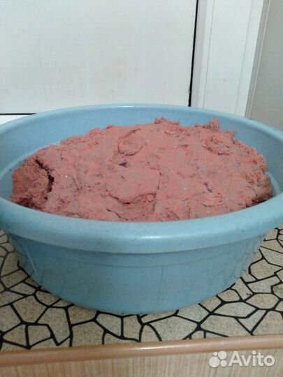 Кинетический песок с песочницей