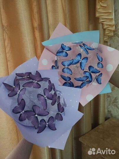 Букет из бабочек