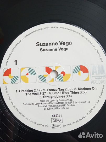 Suzanne Vega Made in West Germany