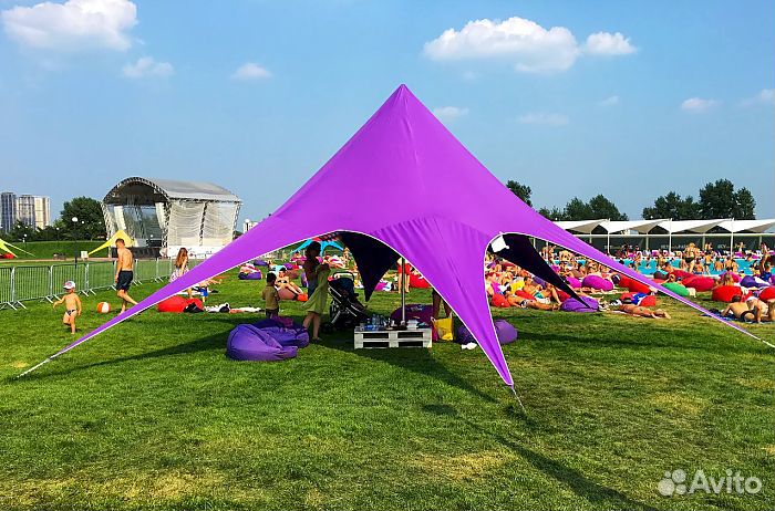Шатер Звезда для мероприятий и отдыха
