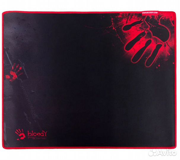 Коврик для мыши A4Tech Bloody B-080S, черный/рисун