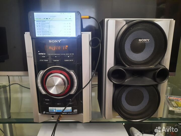 Музыкальный центр sony mhc