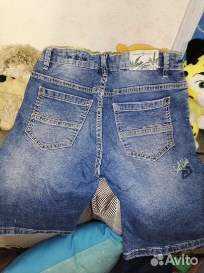 Джинсовые шорты (бриджи) на мальчика Mayoral 134