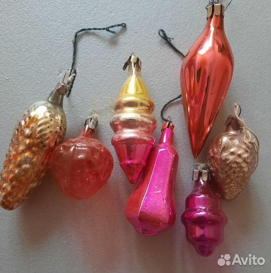 Елочные игрушки СССР