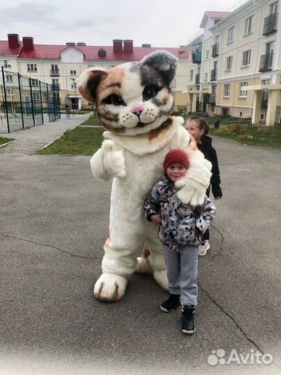 Котик, ростовая кукла,аниматор, поздравление