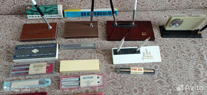 Ручки советские, подставки, аэрограф