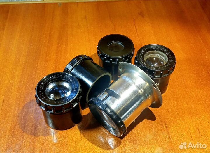 Объективы для фильмоскопов СССР